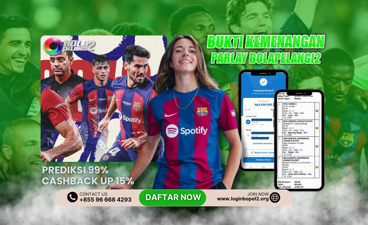 INFO KEMENANGAN PARLAY BOLAPELANGI2 – 23 Feb 2024