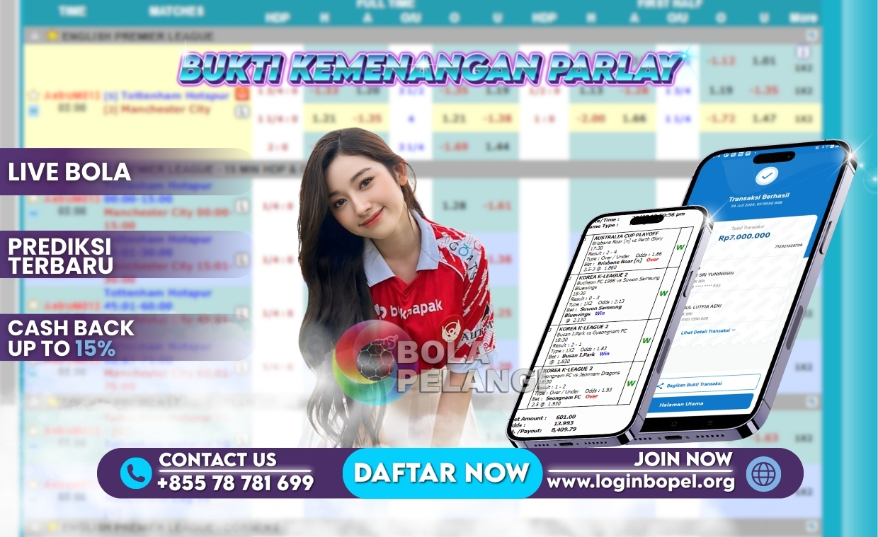 INFO KEMENANGAN PARLAY 23 JULI 2024