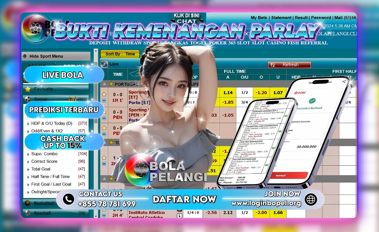 INFO KEMENANGAN PARLAY