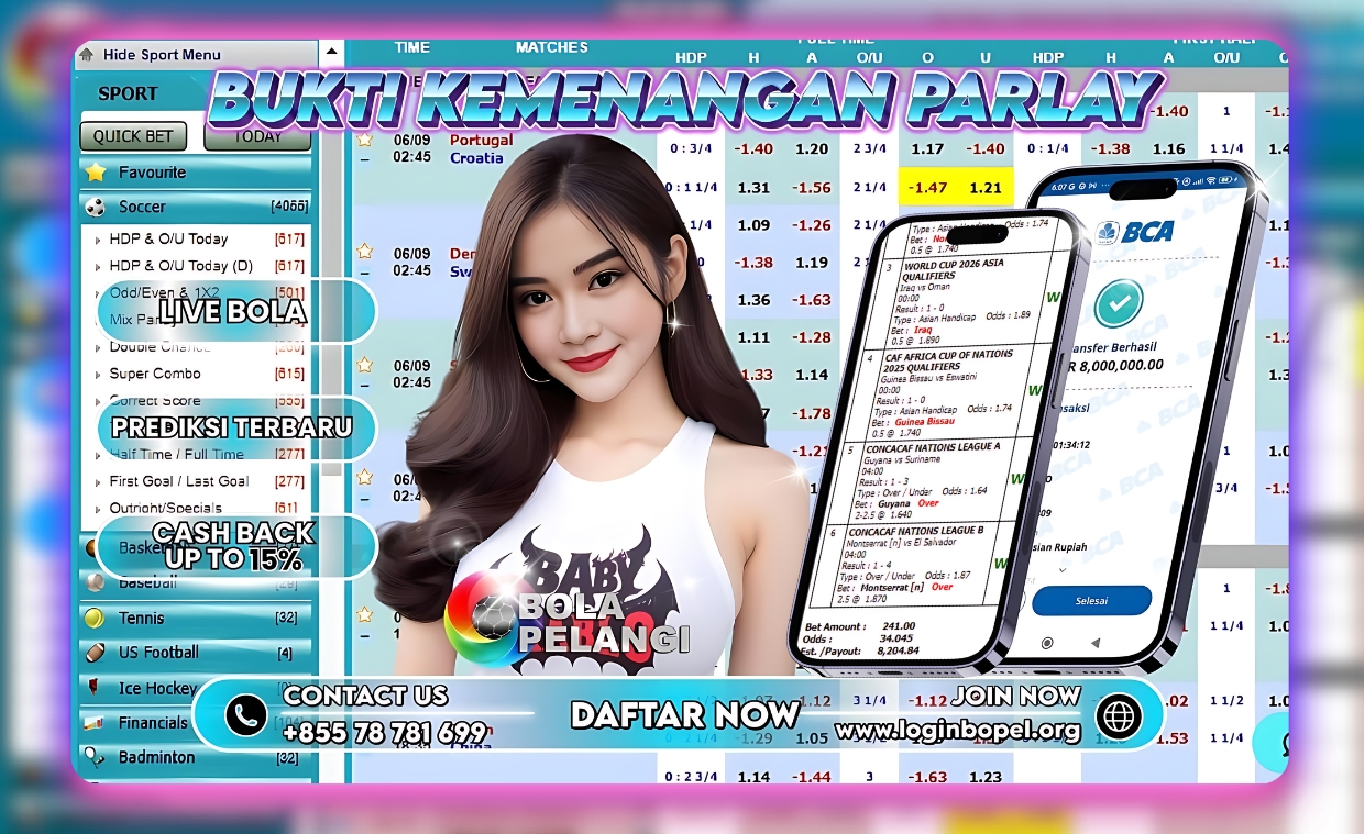 INFO KEMENANGAN PARLAY