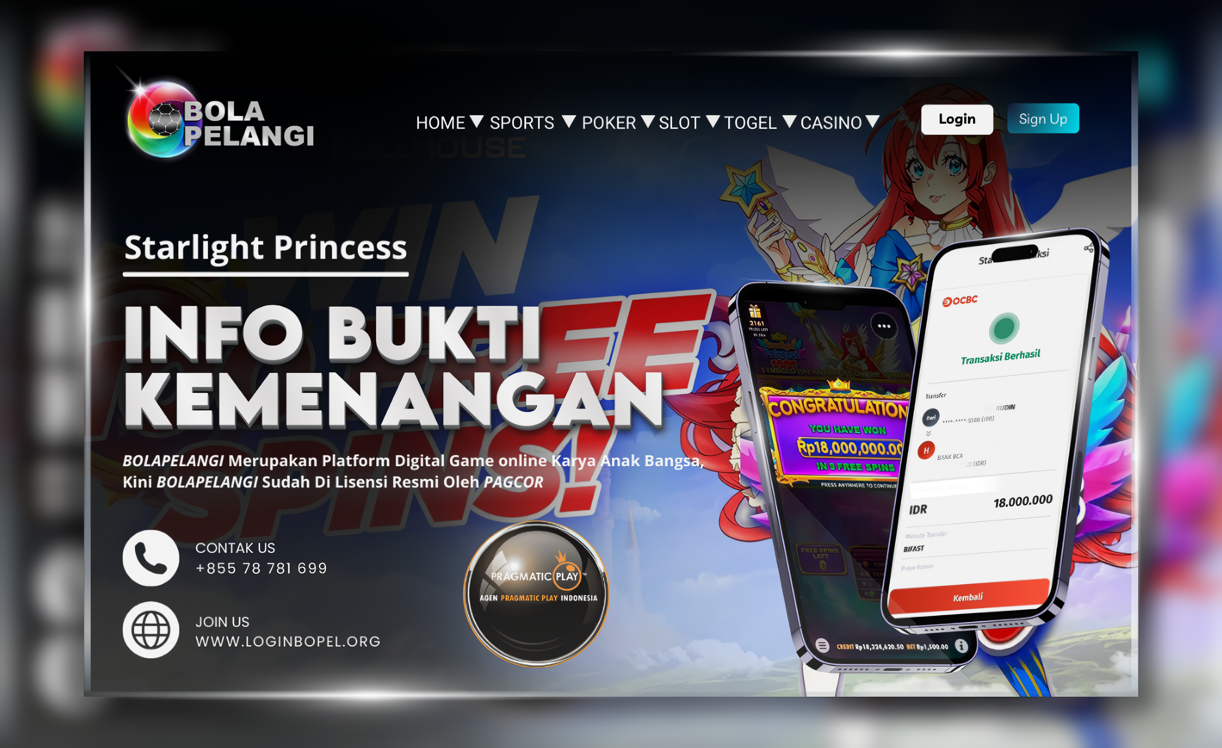 INFO KEMENANGAN SLOT HARI INI