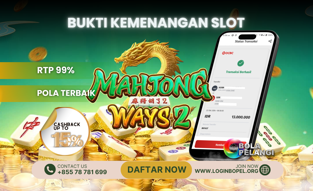 INFO KEMENANGAN SLOT HARI INI