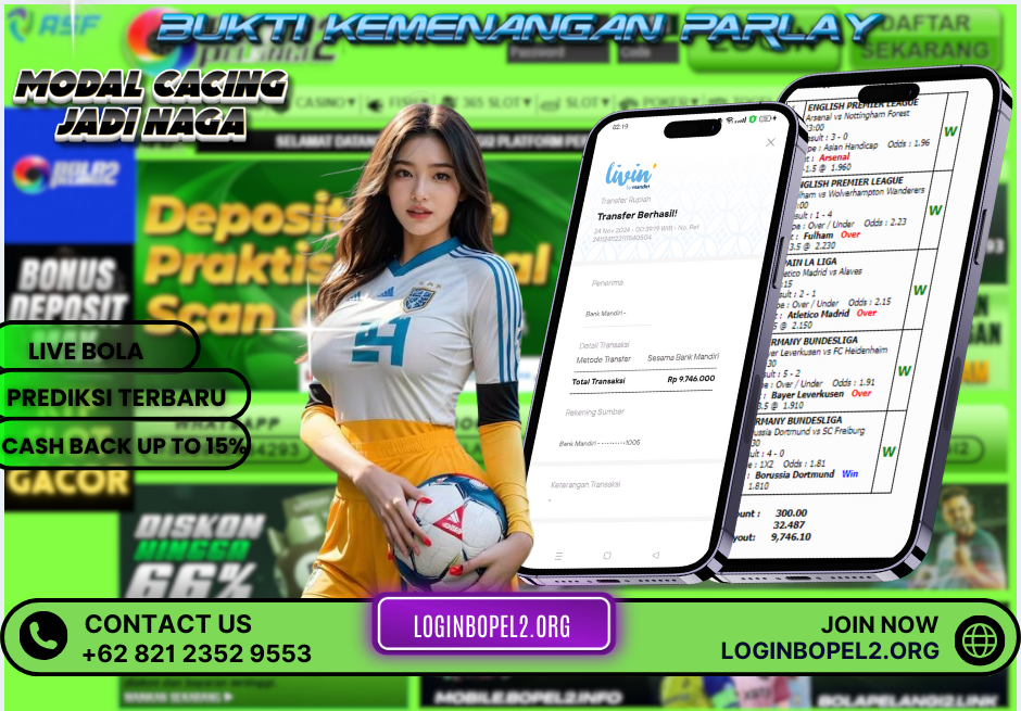 INFO KEMENANGAN PARLAY HARI INI !!!1