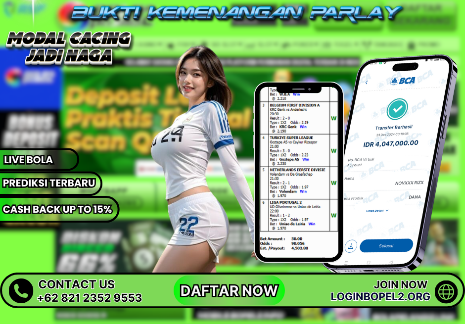 INFO KEMENANGAN PARLAY AKURAT!!