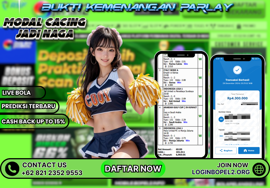 INFO KEMENANGAN PARLAY AKURAT!!