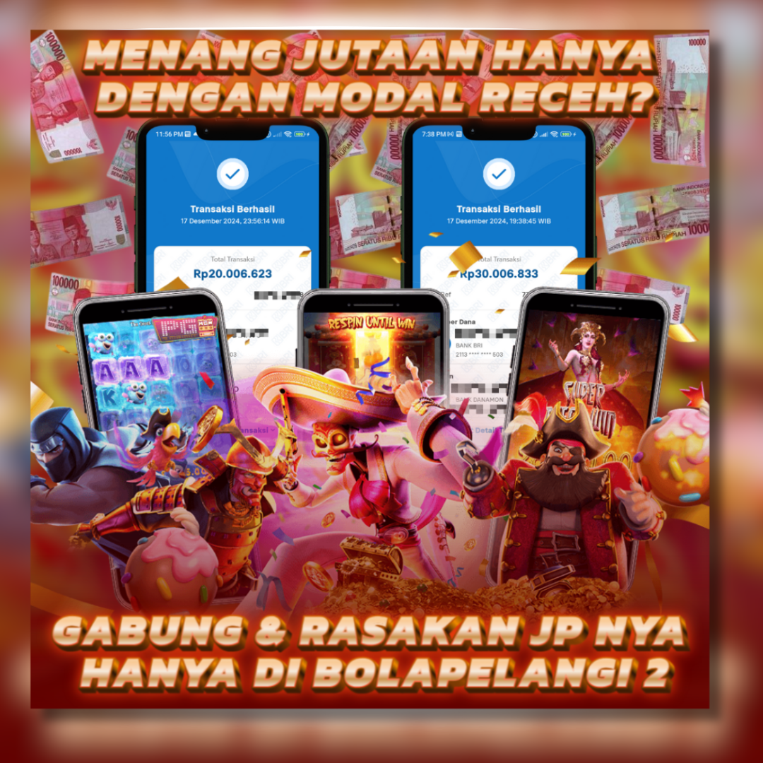 INFO KEMENANGAN SLOT AKHIR TAHUN BOLAPELANGI2!!